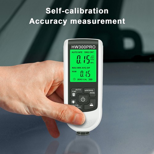Car Paint Film Automatic Thickness Gauge 0-2000UM Coating Thickness Tester - Picture 26 of 35