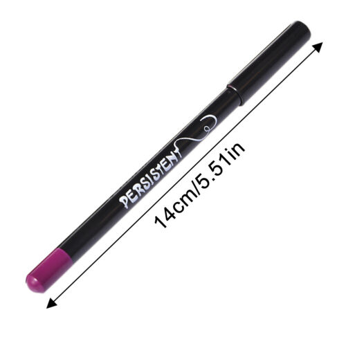 12pcs/Set Waterproof Pencil Lipstick Long Lasting Makeup Matte Lip Liner Pen - Picture 3 of 11