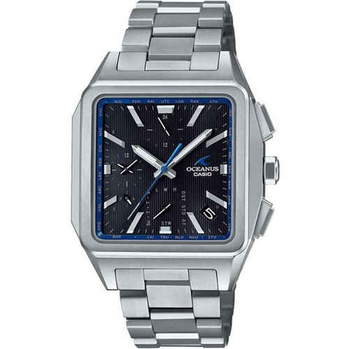 Casio Oceanus OCW-T5000-1AJF Titanium Bluetooth Mobile Radio Solar Men Watch NEW - Picture 8 of 11