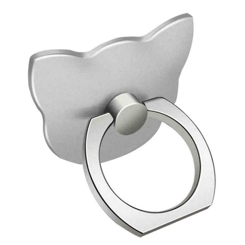 4PCS Universal 360º Rotating Cat Finger Ring Stand Holder For Cell Phone Tablet - 第 6/8 張圖片
