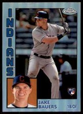 2019 Topps Chrome 1984 Refractor Jake Bauers Cleveland Indians