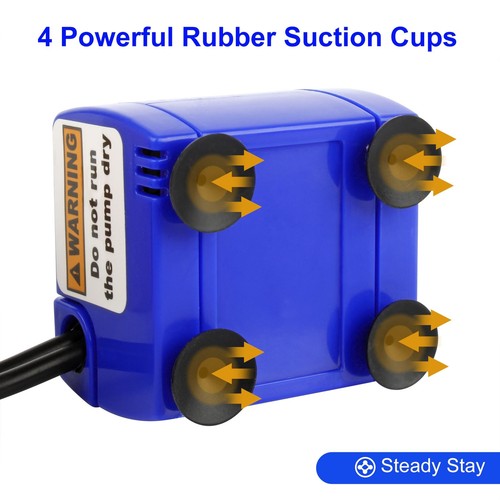 USB Super Leise Wasserpumpe Pumpe Katzen Hunde Haustier Trinkbrunnen Ersatzpumpe - Bild 22 von 24