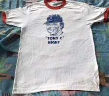 Tony Conigliaro 1983 Tony C. Night Tee-shirt Boston  Red Sox