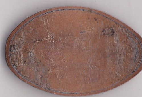 Elongated Souvenir Penny: CHILDREN'S MUSEUM INDIANAPOLIS (Dinosaurs) Z 439 - Picture 2 of 2