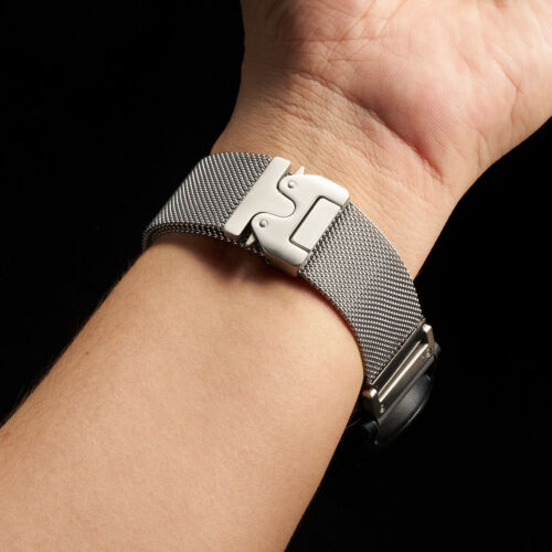 Milanese Strap Quick Release For Garmin Fenix 8 51mm 7X 6X Stainless Steel Band - Picture 6 of 15