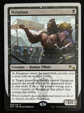 1x Hangman - Unstable (UST) Magic MTG