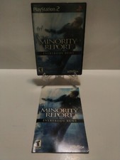 Minority Report (Sony PlayStation 2, 2002) Complete