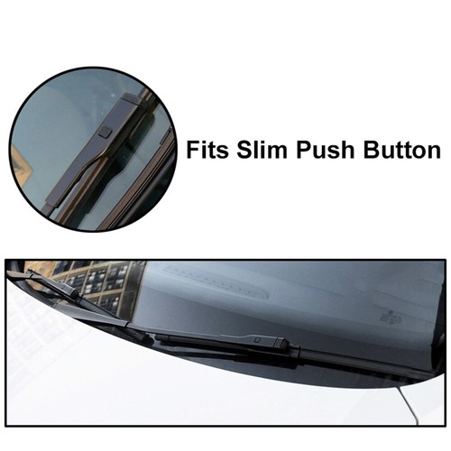 x2 24'' For VW Amarok Wiper Blades 2013-2017 Front Windscreen Wiper Blades - Picture 3 of 6