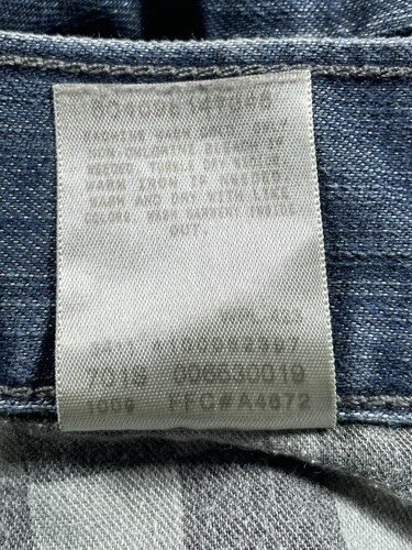 Levis 514 Men's Slim Straight Leg Blue Denim Jeans Flap Back Pocket Size 33 x 32 - Picture 12 of 12