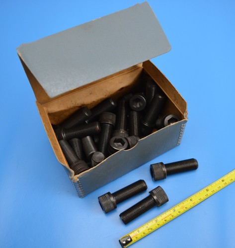 UNBRAKO 5/8" NF x 1-3/4" Zylinderschrauben mit Innensechskant. ISO 12.9. Karton 25 Stück. - Bild 1 von 5