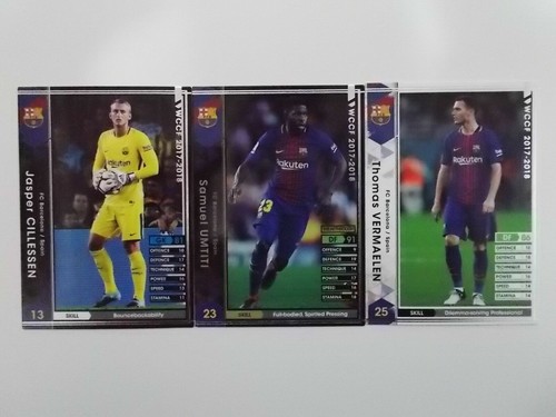 Panini WCCF Base Team Set Barcelona Messi Rookie - Picture 20 of 21
