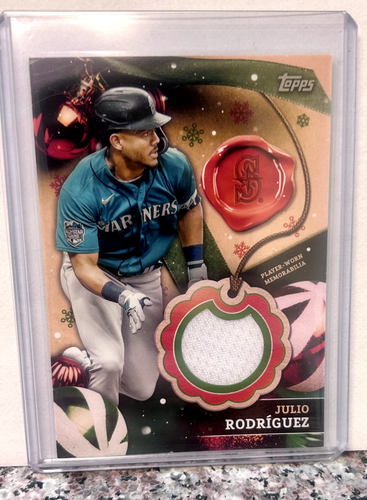 2024 Topps Baseball Holiday Relic GAME USED JERSEY RELIC YOU PICK - Picture 19 of 27