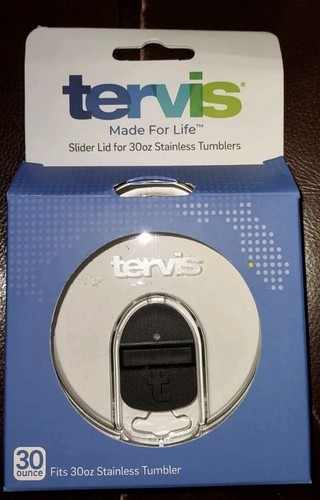 Tervis 30 Oz Travel Mug Stainless Tumbler Slider Lid