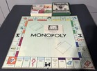 Vintage Monopoly 1951/52 Copyright Parker Brothers Board Game Complete W/Board