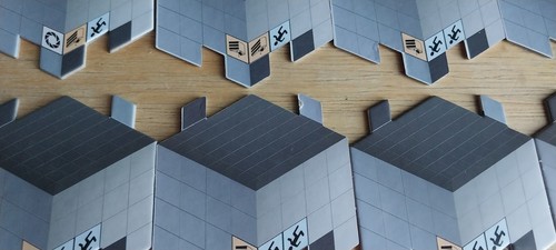 Portal Cake Acquisition Board Game Replacement Parts 18 Test Chamber Panels - Picture 4 of 5