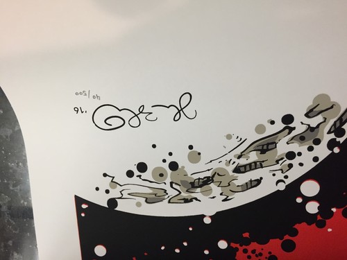 Star Trek “To Boldly Go” print by Josh Budich SDCC 2016 Exclusive Regular Editio - Picture 2 of 2