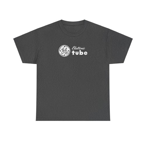 GE Vacuum Tube Graphic T-Shirt - Retro Vintage Valve Audio Logo 13 Colors Gift - Picture 90 of 144