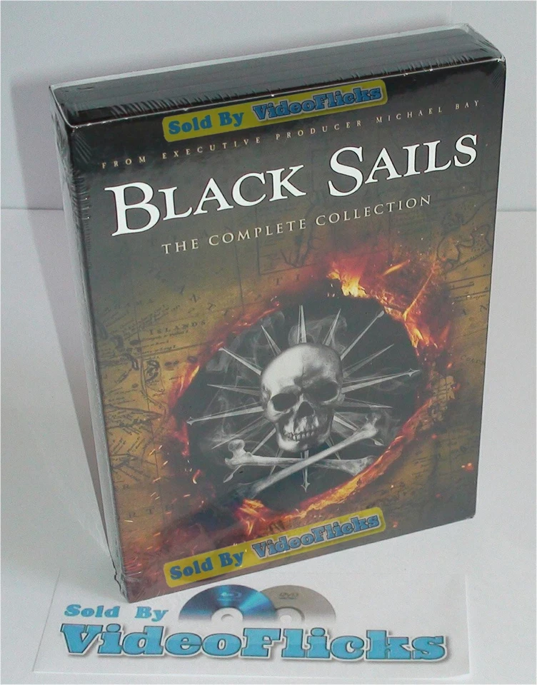 Black Sails Complete Series Seasons 1-4 DVD 12-Disc Box Set New Sealed - Image 4 of 4