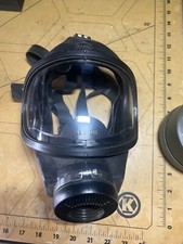 MSA Gas Mask 40mm Medium w 3 filters