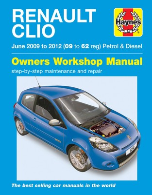 Renault Clio Repair Manual Haynes Manual Workshop Service Manual 2009-2012