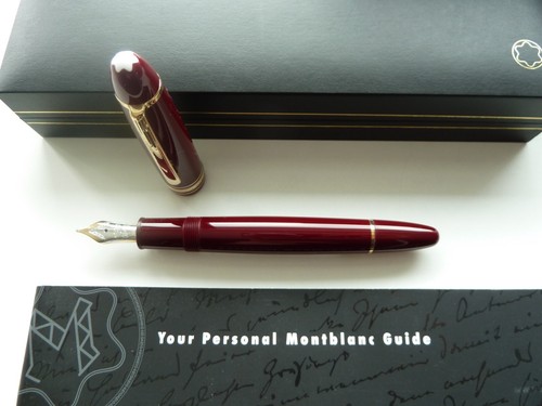 Montblanc Meisterstück Traveller 147 - Füllfederhalter - bordeaux  ID 147 ~ 2006 - Bild 2 von 7