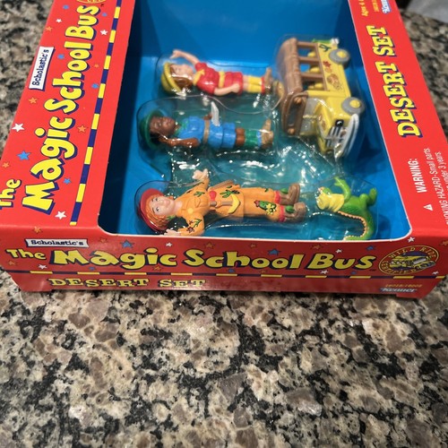 NEW Scholastics The Magic School Bus Desert Set Kenner 1995 Scholastics Sealed - Picture 3 of 4