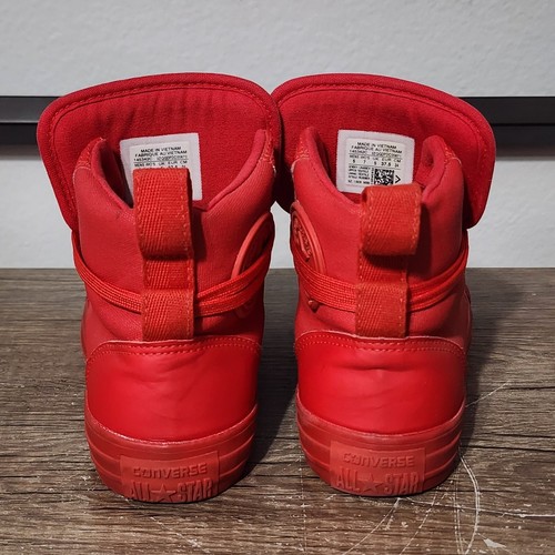 Zapatos para mujer Converse Chuck Taylor Guard Hi talla 7 rojos - Imagen 4 de 9