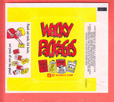 1967 TOPPS WACKY PACKAGES WAX WRAPPER NM/MT | eBay