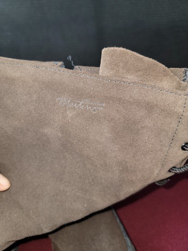 Martino boots Women's size 8 M zip-up high heel canada leather - Picture 8 of 9