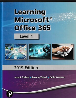 LEARNING MICROSFT OFFICE 365 LEVEL 1 - HIGH SCHOOL EDITION - NEW 