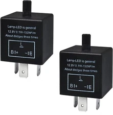 3-Pin CF13 JL-02 Adjustable LED Flasher Relay for Car Turn Signal Light Bulbs US