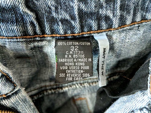 Buffalo David Bitton Men's Jeans 32x33 Dark Wash Blue Denim Pants Straight Leg - Picture 3 of 11