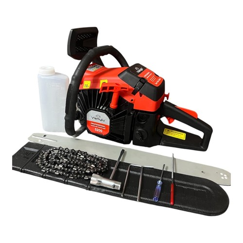 MOTOSEGA A SCOPPIO PROFESSIONALE 52CC CON LAMA DA 50CM - Foto 11 di 12