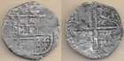 Spain: Felipe Ii (1556-98) 1 Real (3.14g), Sevilla Mint, Ensayador Pp; Ct-576
