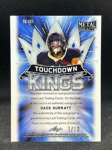 2021 Leaf Footbal AUTOS - Parallels / RPAs / SPs - Pick Your Card + 20% Off 3+ - Picture 39 of 77