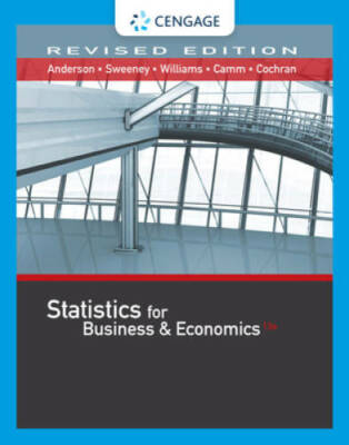Statistics for Business & Economics, Revised (with XLSTAT Education  - VERY GOOD