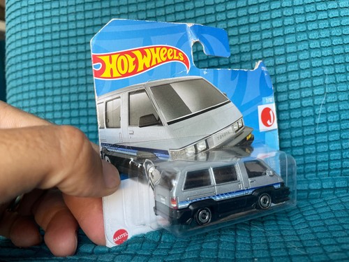 MATTEL HOT WHEELS TOYOTA VAN 1986 WJ-IMPORTS automobilina macchinina in metallo - Foto 3 di 7