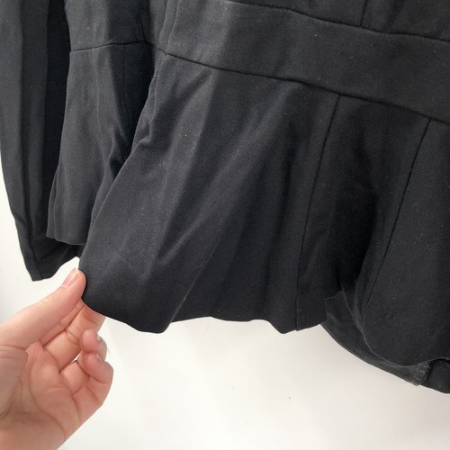 TORRID Ponte Strick Blazer schwarz Stretch 1 1X Übergröße Karriere Business Arbeit Damen - Bild 7 von 7