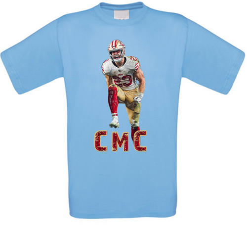 Christian McCaffrey San Francisco Football T-Shirt alle Größen NEU - Bild 22 von 24