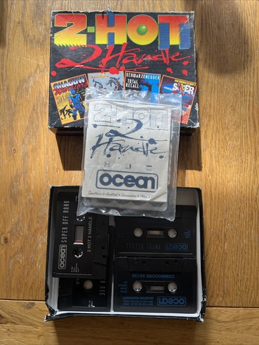 2 Hot 2 Handle Commodore 64 Ocean Game Collection - Picture 2 of 5