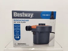 Bestway sidewinder AC air pump 110-120V Inflation Deflation Camping Mattress