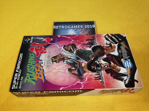 TARJETA REG RUSHING BEAT RUN Nintendo Super Famicom SNES