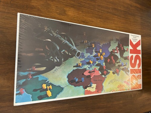 Vintage 1980 Risk Board Game *NEW in Plastic - Rare Find - Picture 2 of 9