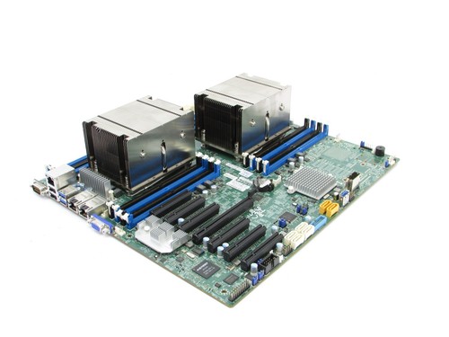 Supermicro X10DRH-iT ATX W/ 2 Heatsinks NO CPU No Ram Motherboard - Bild 5 von 6