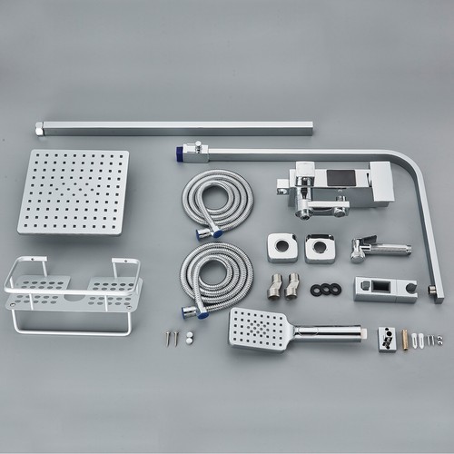 Thermostat Duscharmatur Duschpaneel Regendusche Duschset Massage Duschsystem - Bild 12 von 204