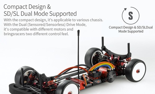 Hobbywing QUICRUN 10BL 120A G2 /10BL60 60A Sensored Brushless ESC for 1/10 Car - Picture 6 of 31