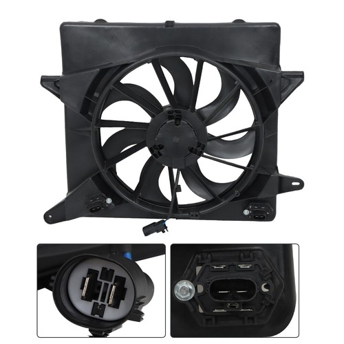 Radiator A/C AC Condenser Cooling Fan For 2010-2016 Cadillac SRX 3.6L GM3115234 - Picture 3 of 11
