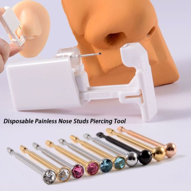Disposable Nose Studs Piercing Tool Nose Nail Piercing Gun Nose Nail Machine Disposable Nose Studs Piercing Tool Nose Nail Piercing Gun Nose Nail Machine