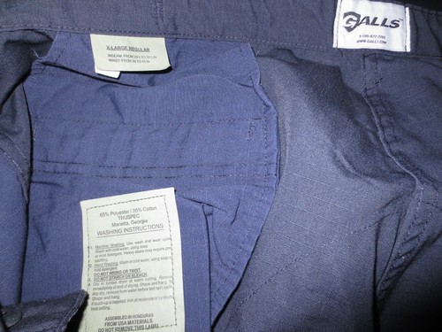 Men's Galls Tru Spec 6 Pocket Trousers Navy Size XL Reg NWOT - Picture 3 of 3