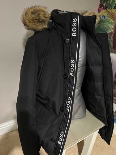 Boss Osias Parka Jacket Size small - Picture 8 of 8